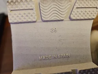 Botas altas piel mujer crema talla 39