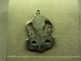 Medalla Antigua Religiosa El Pilar Metal