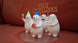 Figuras Osos Cumpleaños Feliz Cumpleaños