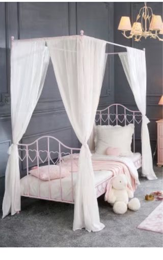 Cama dosel 90x190 cm + colchon NUEVO!!