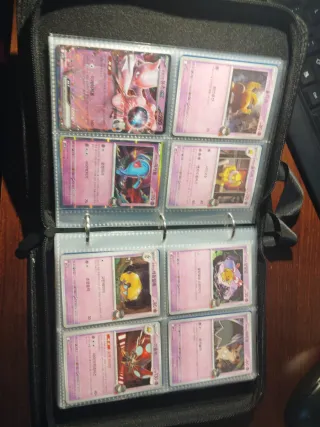 Álbum Cartas Pokémon Team Rocket casi completo