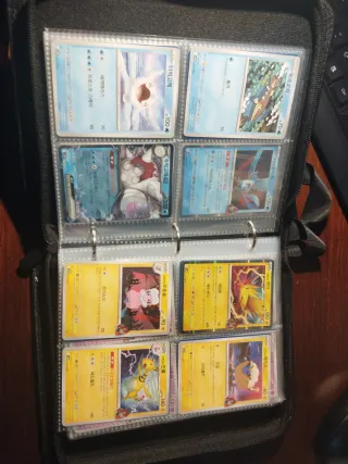Álbum Cartas Pokémon Team Rocket casi completo