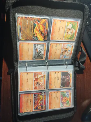 Álbum Cartas Pokémon Team Rocket casi completo