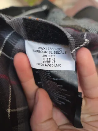 Barbour Bedale John Lewis Dualtone Talla M