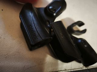 Lotto 2 Supporti Shure microfono + antivento rosso