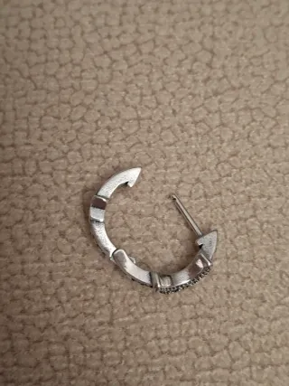 Pendientes Aro Plata Estrellas y Lunas