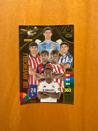 Cartas Fútbol 24-25 Barça, Madrid