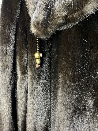 Cappotto Tyber pelliccia sintetica marrone