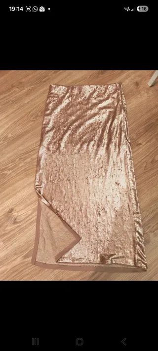 Falda Zara Lentejuelas