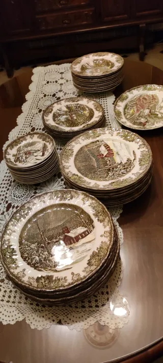 Vajilla Johnson Bros Porcelana