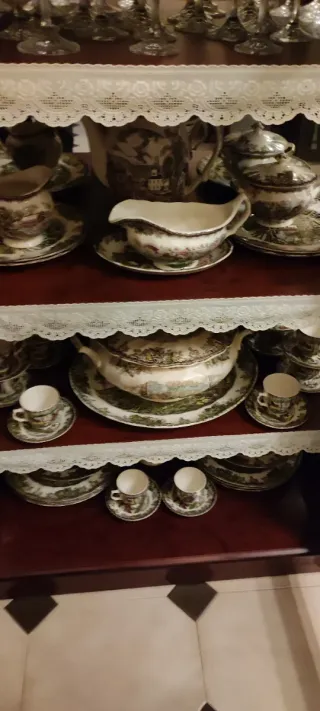 Vajilla Johnson Bros Porcelana