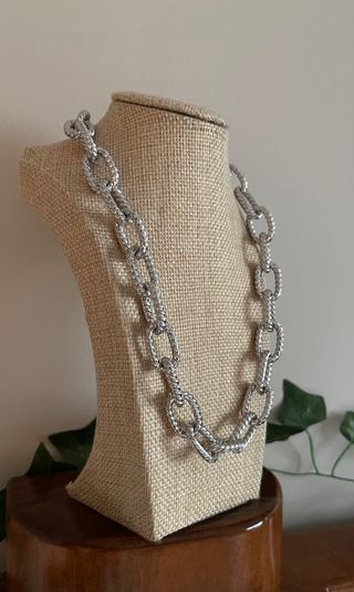 Collar Cadena Plateado