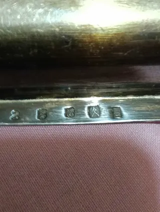 Bandeja chapado Plata Alemania 2ªGM 385 gramos