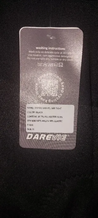 Culotte Ciclismo Negro Tirantes