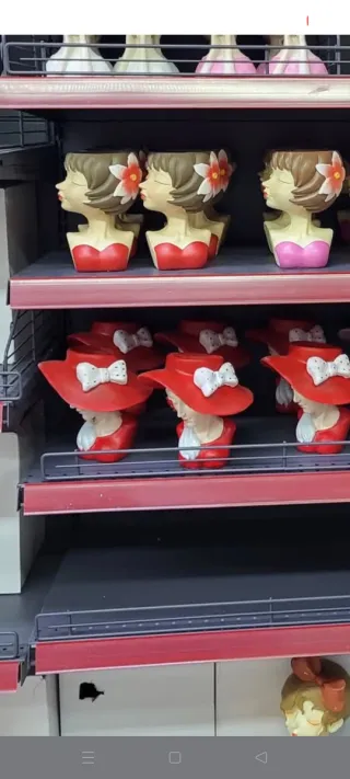 Statuine decorative resina alte 20cm