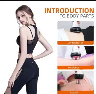 Máquina Cavitación Tripolar y Radiofrecuencia