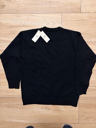 Jersey Ami Paris Negro Corazón Rojo