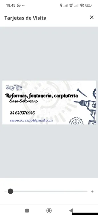 Se realizan trabajos de albañilería, fontaneria