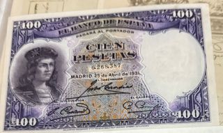 Coleccion de Billetes Antiguos España