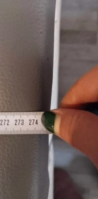 Chaise longue tela beige y gris