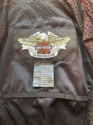 Chaqueta Harley Davidson Cordura Piel Talla XXXL