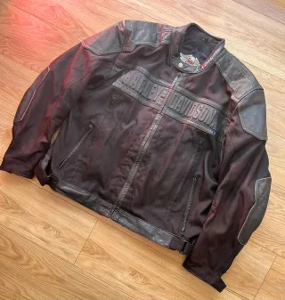 Chaqueta Harley Davidson Cordura Piel Talla XXXL