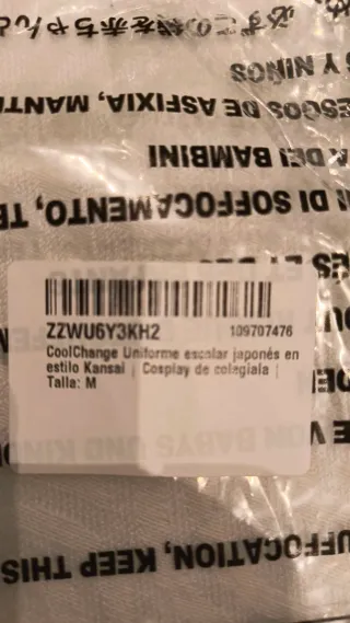 Uniforme Escolar Japonés Kansai