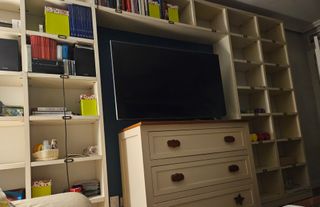 Librería madera maciza