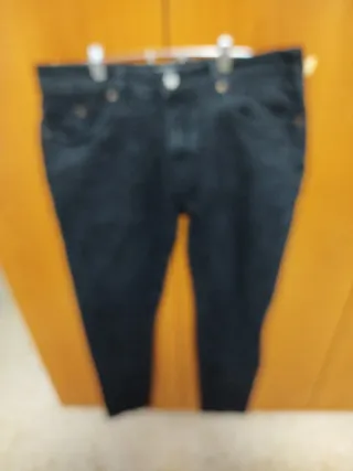 Tejanos hombre azules