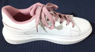 Scarpe sportive donna bianche e rosa