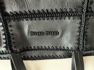 Borsa Miu Miu Nera Patchwork