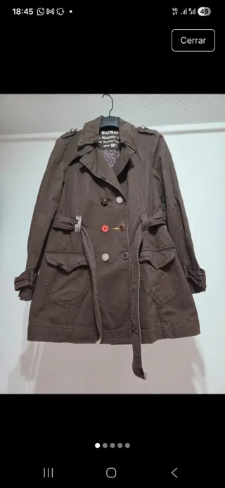 Chaqueta Vintage Marrón