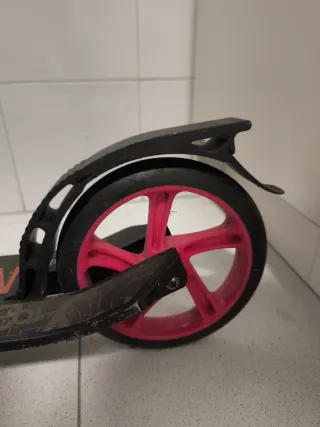 Patineta Patin Negro y Rosa