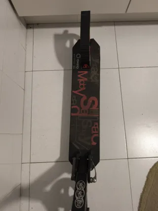 Patineta Patin Negro y Rosa