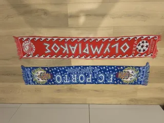 Lote de 8 bufandas fútbol: LEER BIEN DESCRIPCIÓN.