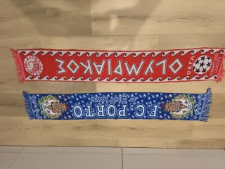 Lote de 8 bufandas fútbol: LEER BIEN DESCRIPCIÓN.