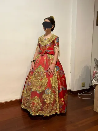 Vestido de Fallera Niña 10-12 Años
