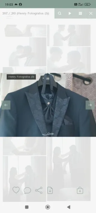 Traje de Novio azul marino Arax Gazzo ceremonia