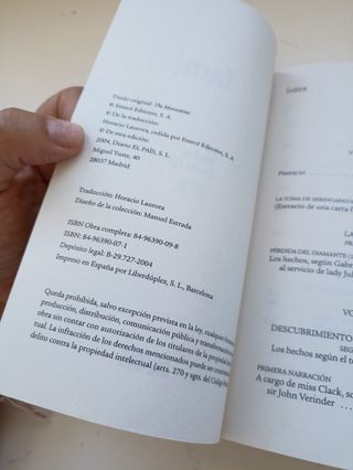 La Piedra Lunar I y II – Wilkie Collins (Serie Neg