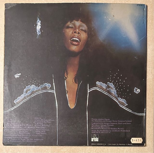DONNA SUMMER VINILO LP LOVE TRILOGY 1976