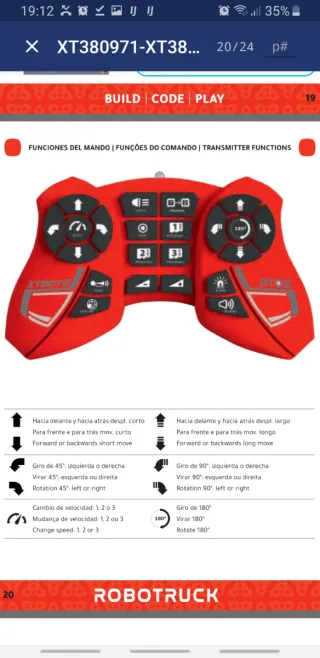 Robotruck teledirigido RC
