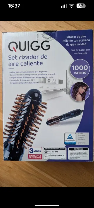 Set Rizador Aire Caliente Accesorios