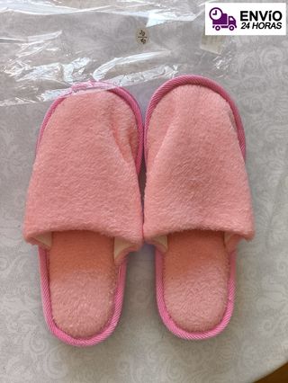 Zapatillas De Casa Rosas Talla 39 - Nuevas