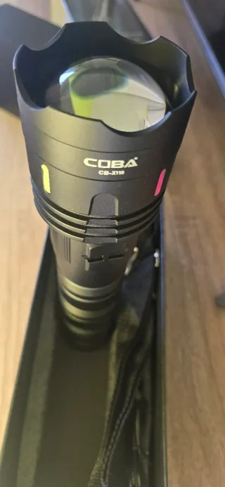 Linterna LED Aluminio COBA CB-X110