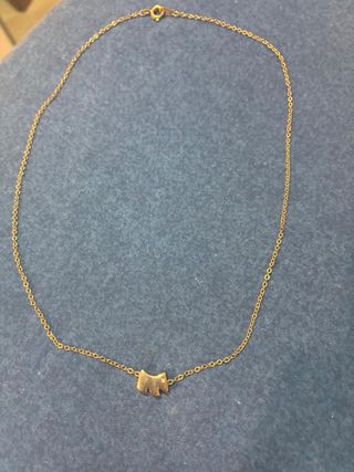 Colgante dorado Agatha Paris