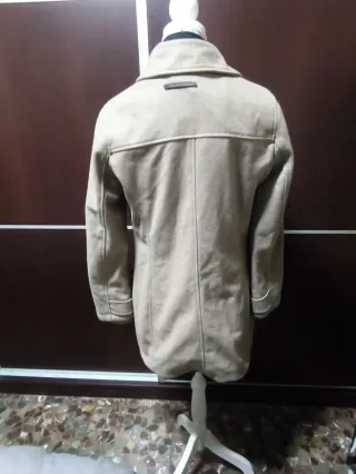Trenca Massimo Dutti Beige Talla M