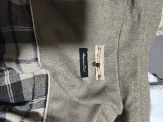 Trenca Massimo Dutti Beige Talla M