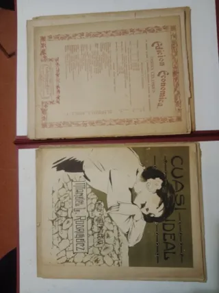 Partituras antiguas de piano