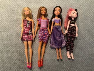 Conjunto di Bambole Disney, Barbie, Monster High