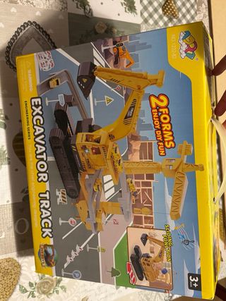 Excavadora Track Juguete DIY